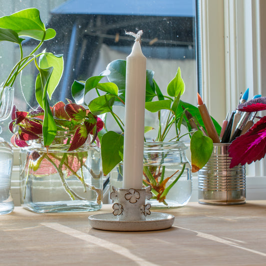 BLOMSTER mörk ljusstake - andrasortering