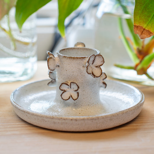 BLOMSTER mörk ljusstake - andrasortering